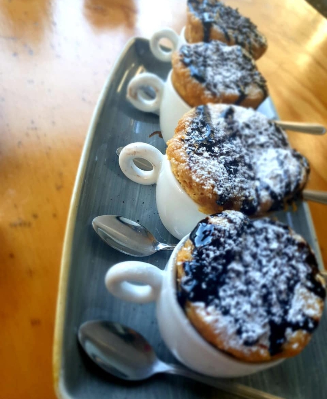 Warm dessert