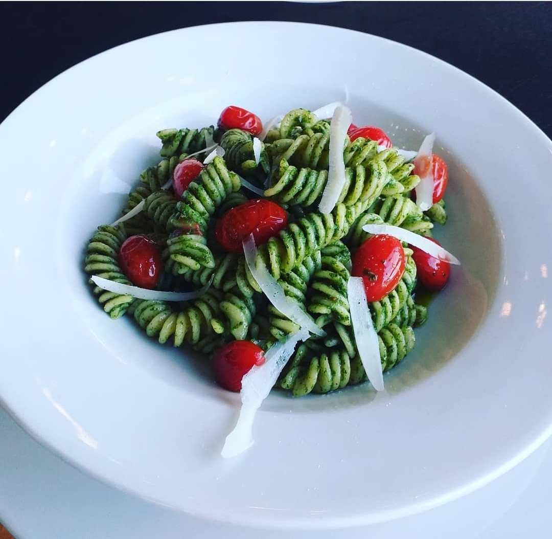 Pesto fusilli