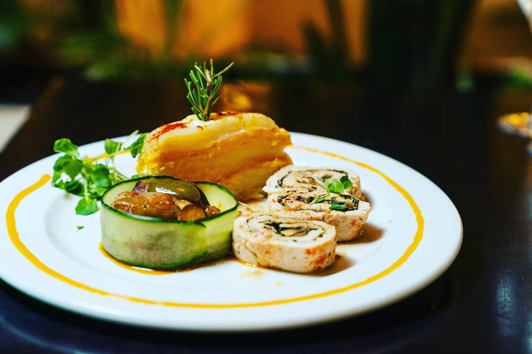 Chicken roulade