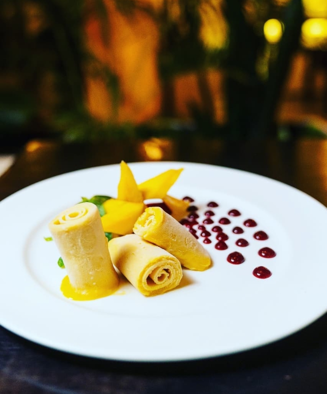 Mango ice cream